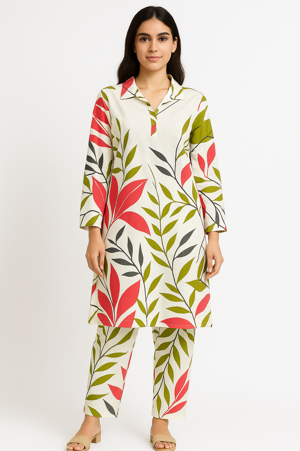 Botanic Bloom Cotton Co-ord Set