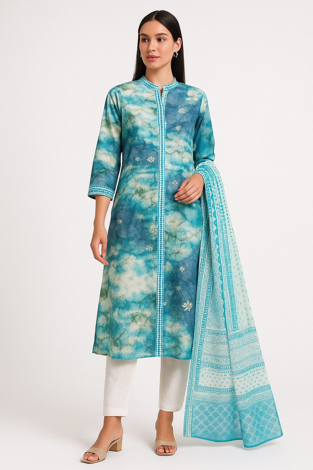 3-piece cotton suit set